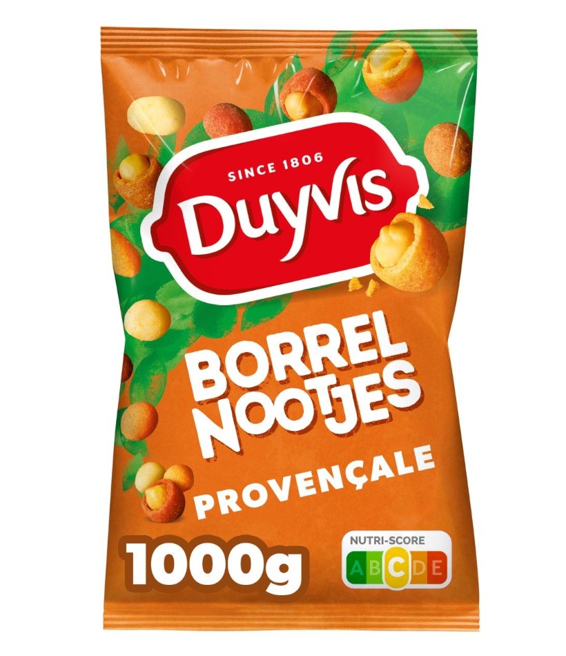 Duyvis Borrelnootjes Provençale 1kg
